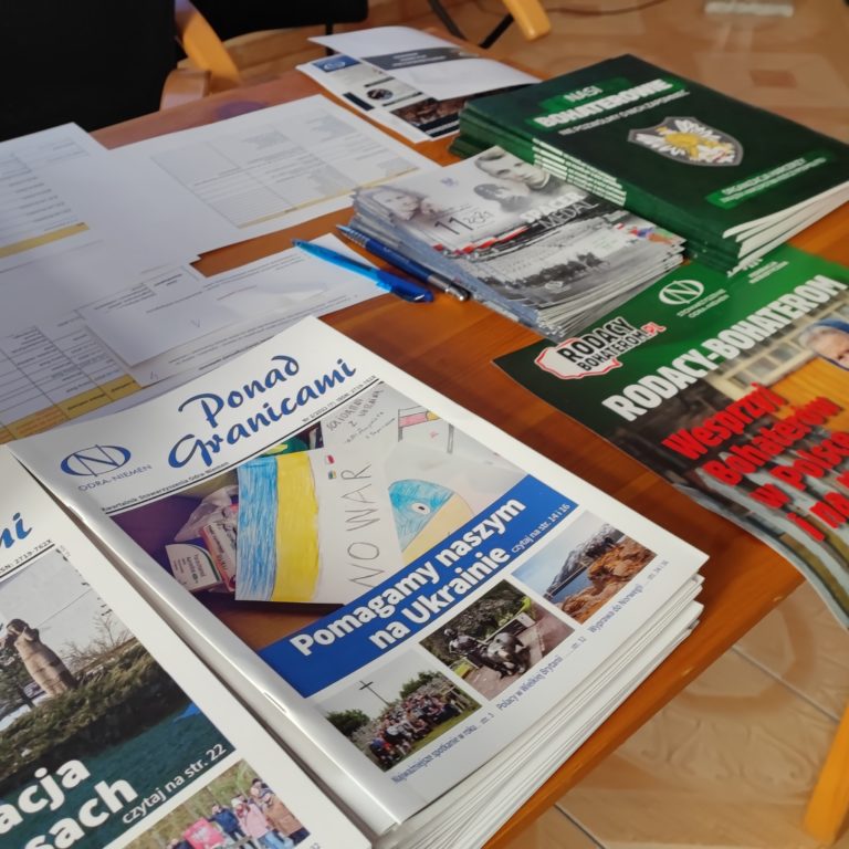Przygotowane materiały dla uczestników
