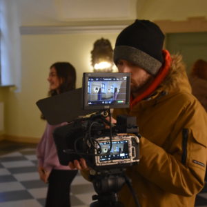Warsztaty filmowe prowadzone przez Pawła Przewoźnego