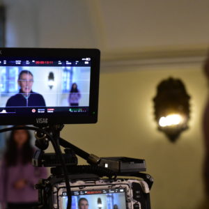 Warsztaty filmowe ze  świadkiem historii K. Olechnowiczem